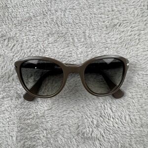 VTG Persol 3025S 961/32 Cat Eye Sunglasses Womens Brown‎ Preowned Gradient Lens